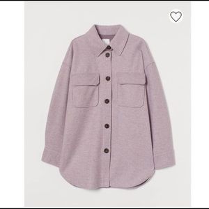 H&M Shirt Jacket Fall-Winter M Size